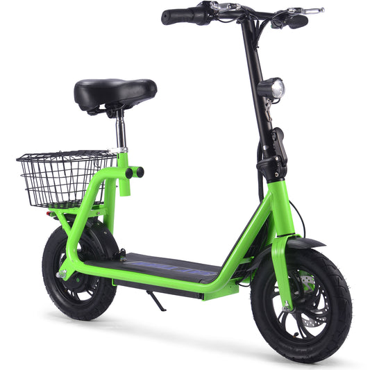 Metro 36v 500w Lithium Electric Scooter Green