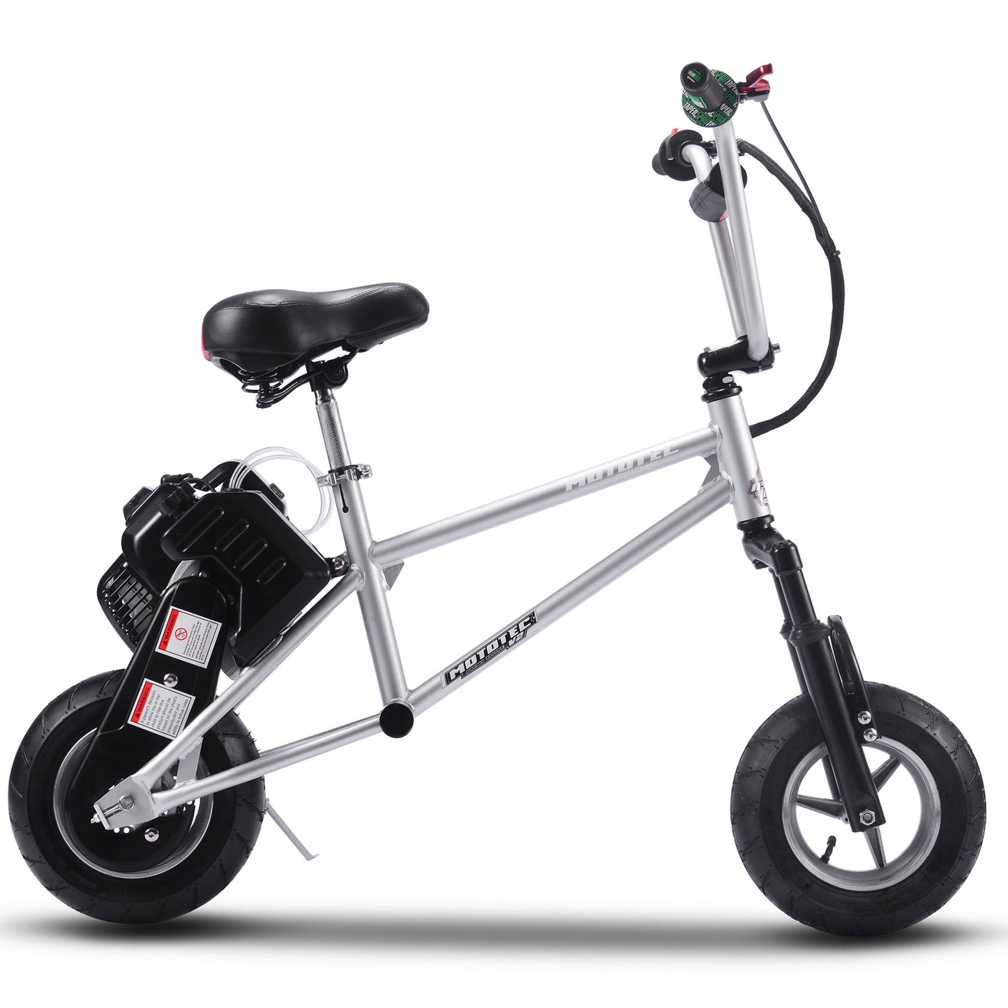 49cc Gas Mini Bike V2 Silver