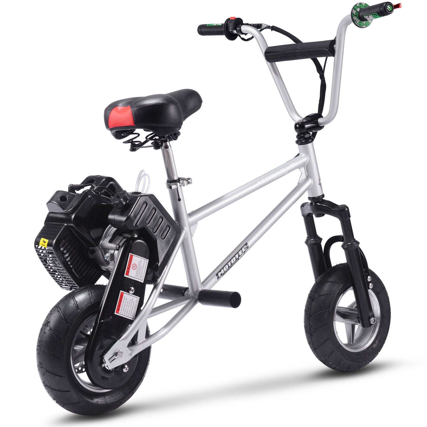 49cc Gas Mini Bike V2 Silver