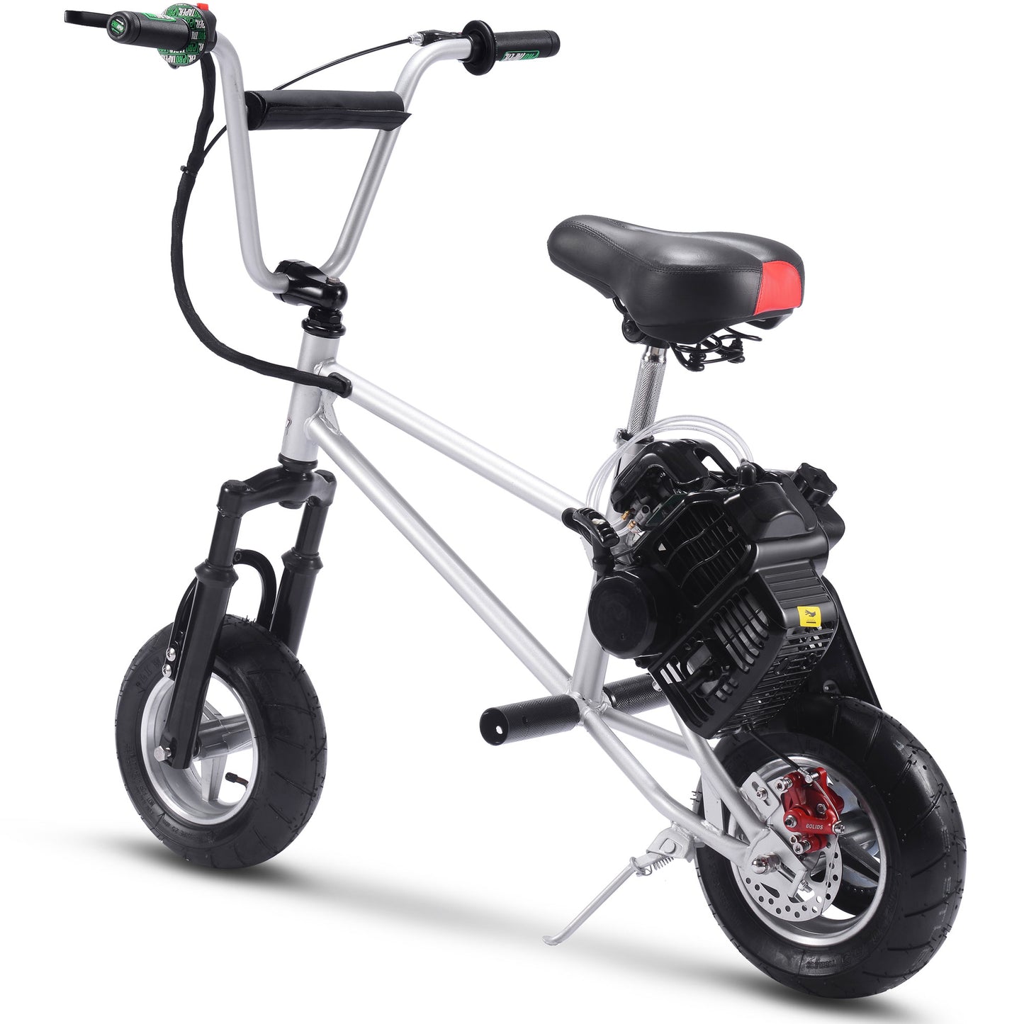 49cc Gas Mini Bike V2 Silver