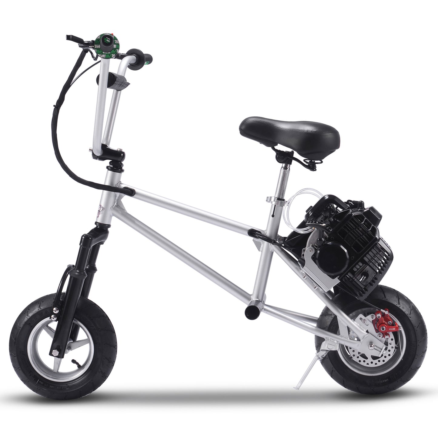 49cc Gas Mini Bike V2 Silver