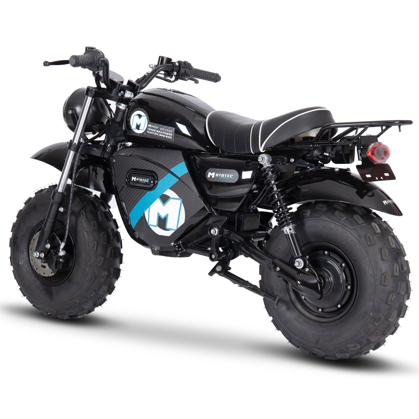 60v 1500w Electric Powered Mini Bike Lithium Black