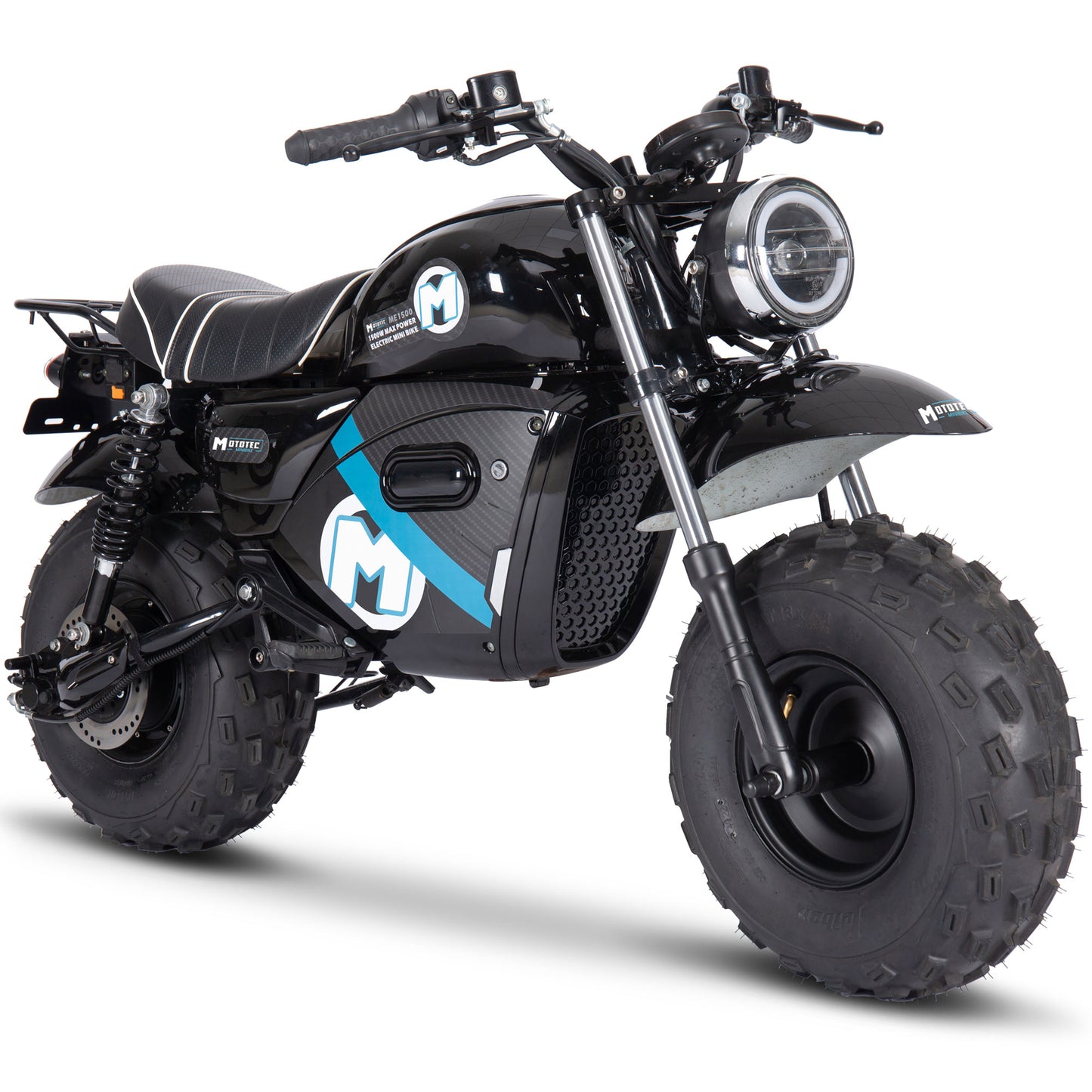60v 1500w Electric Powered Mini Bike Lithium Black