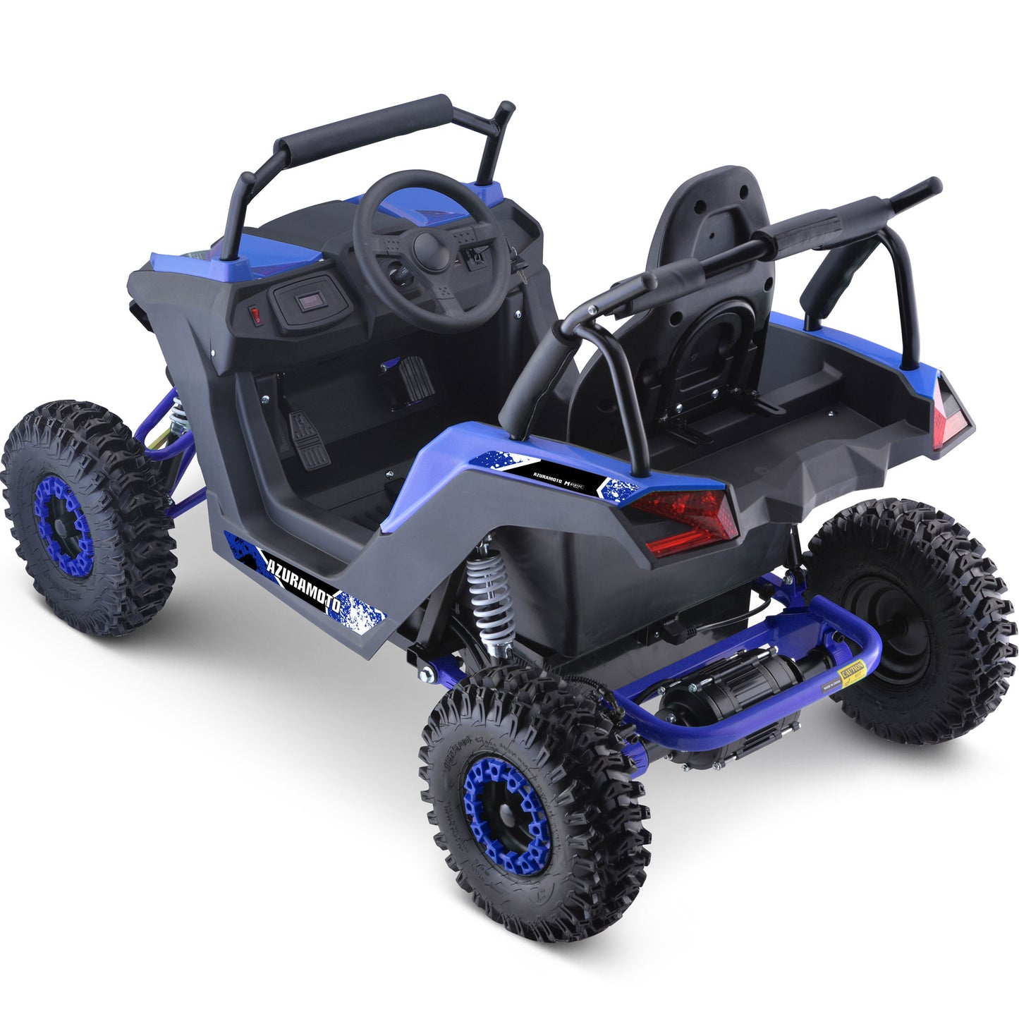 Raider Kids UTV 48v 1200w Full Suspension Blue