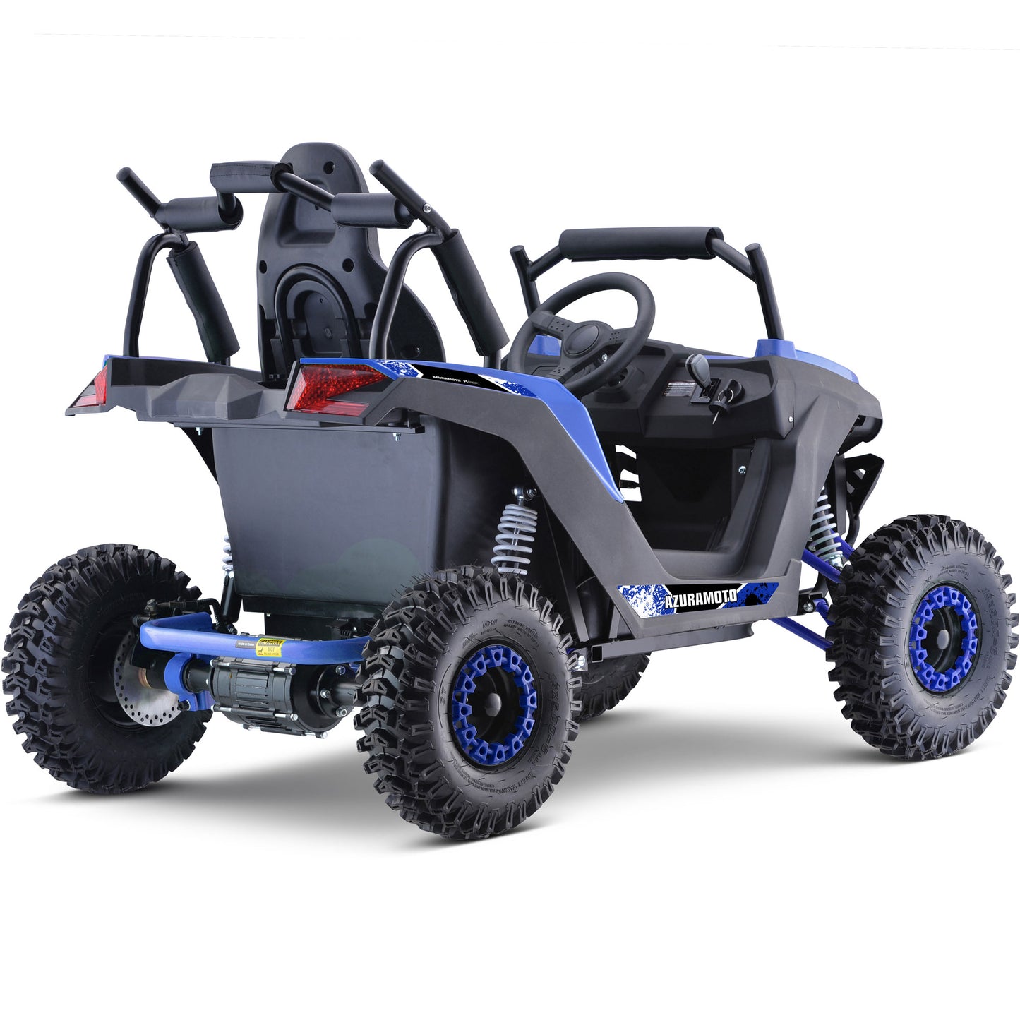 Raider Kids UTV 48v 1200w Full Suspension Blue