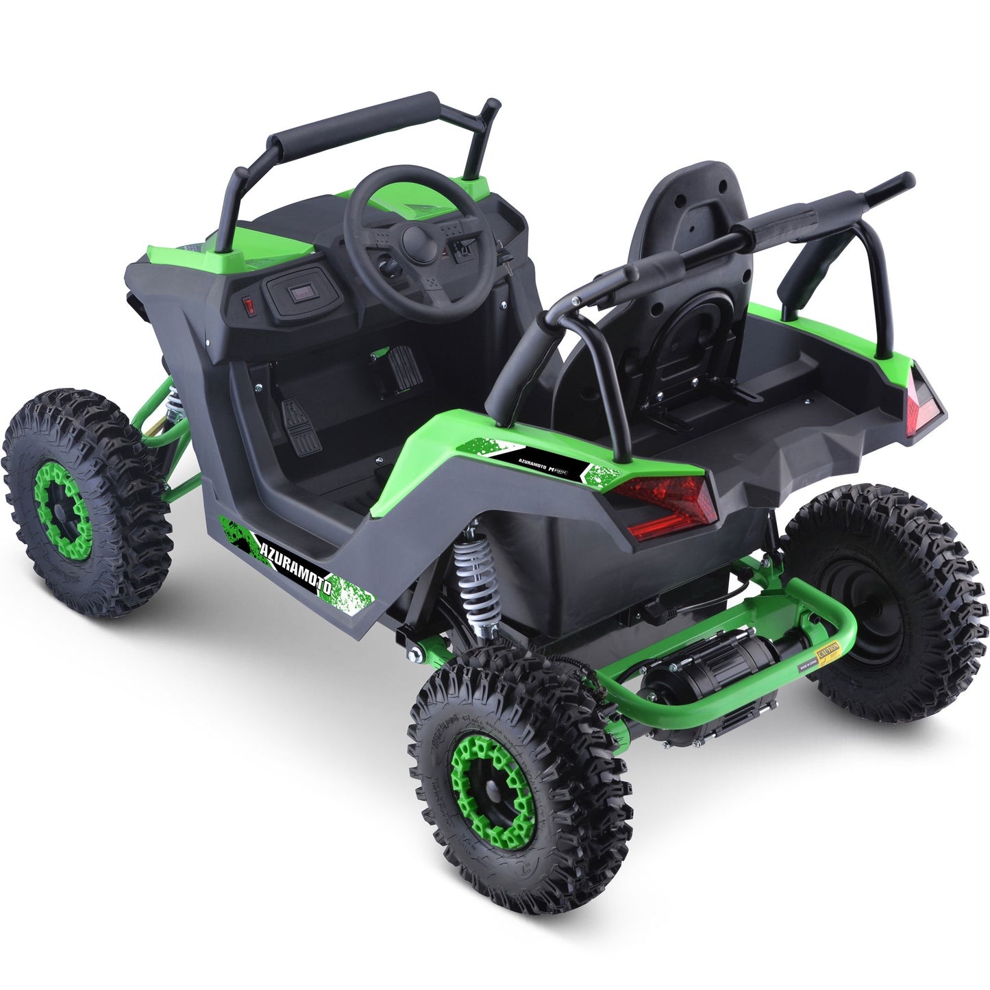 Raider Kids UTV 48v 1200w Full Suspension Green