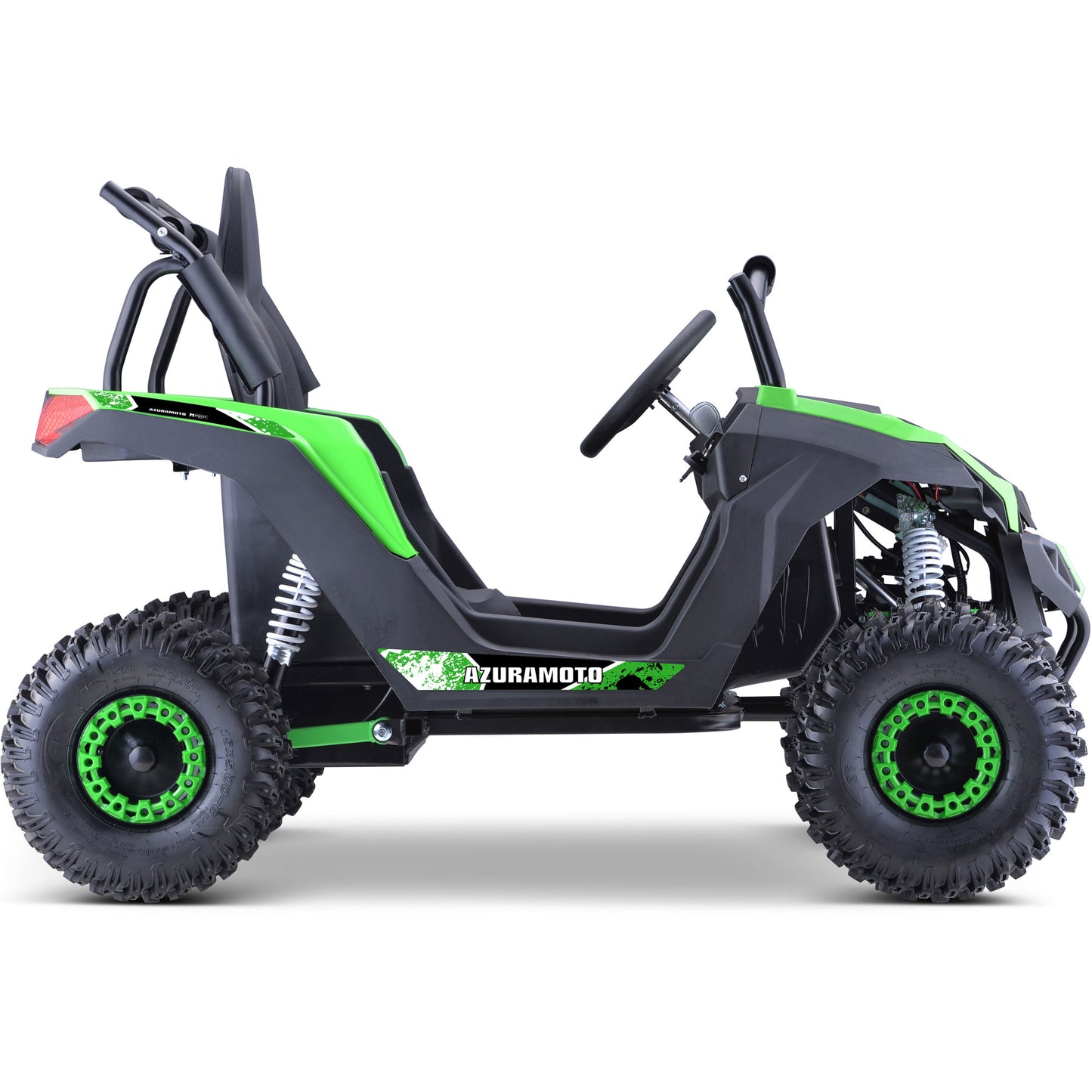 Raider Kids UTV 48v 1200w Full Suspension Green