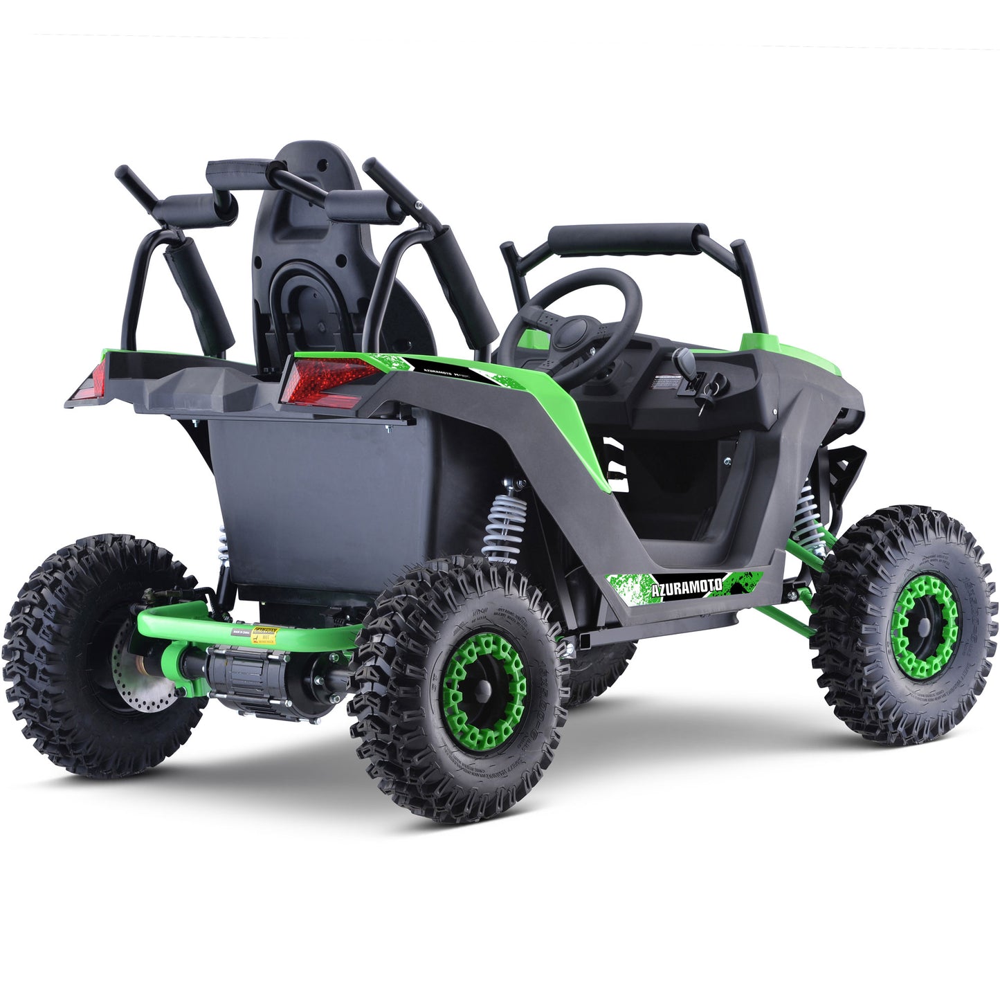 Raider Kids UTV 48v 1200w Full Suspension Green