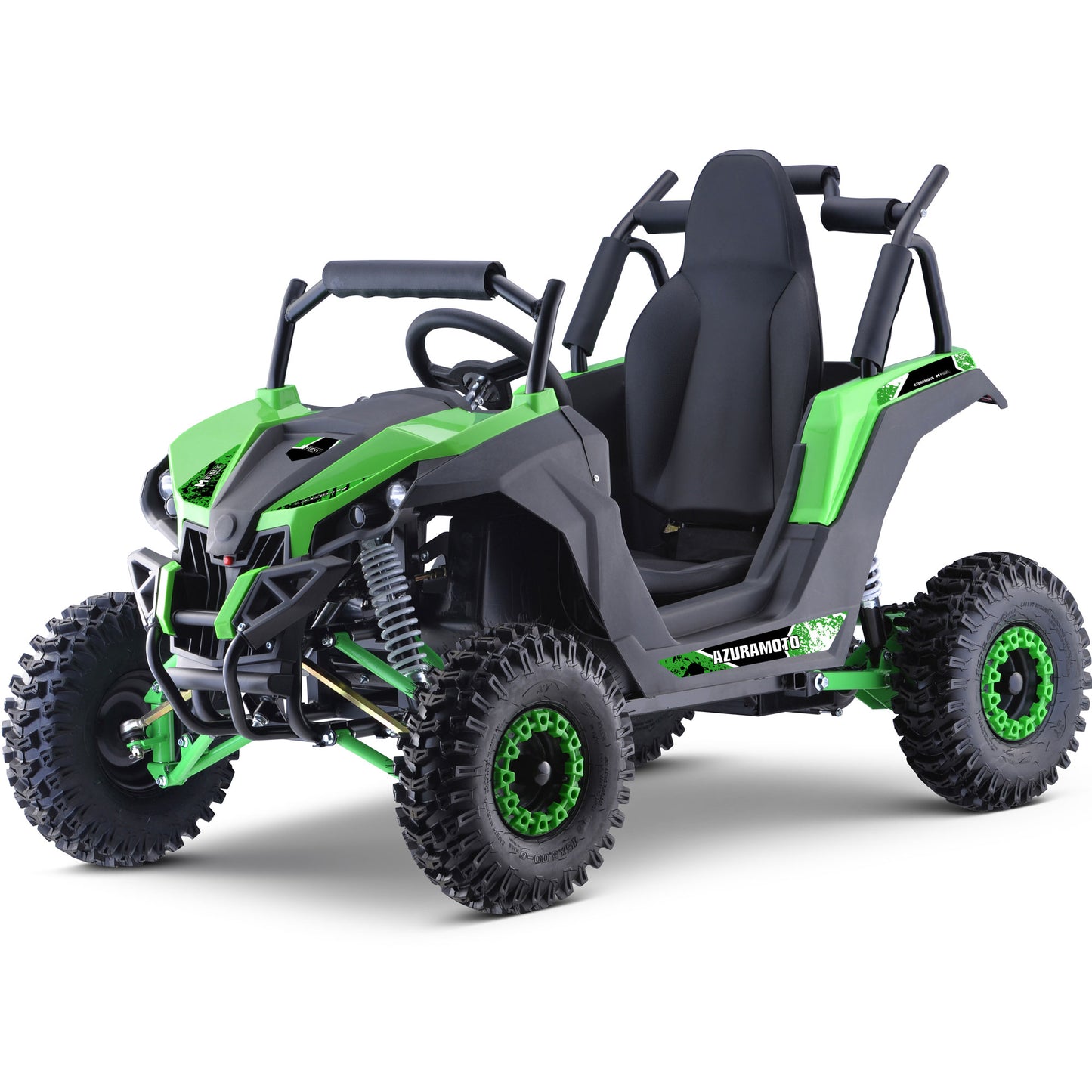 Raider Kids UTV 48v 1200w Full Suspension Green