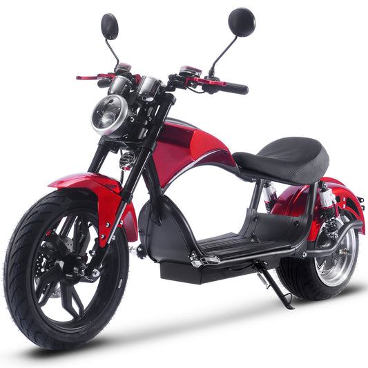 Raven 60v 30ah 2500w Lithium Electric Scooter Red