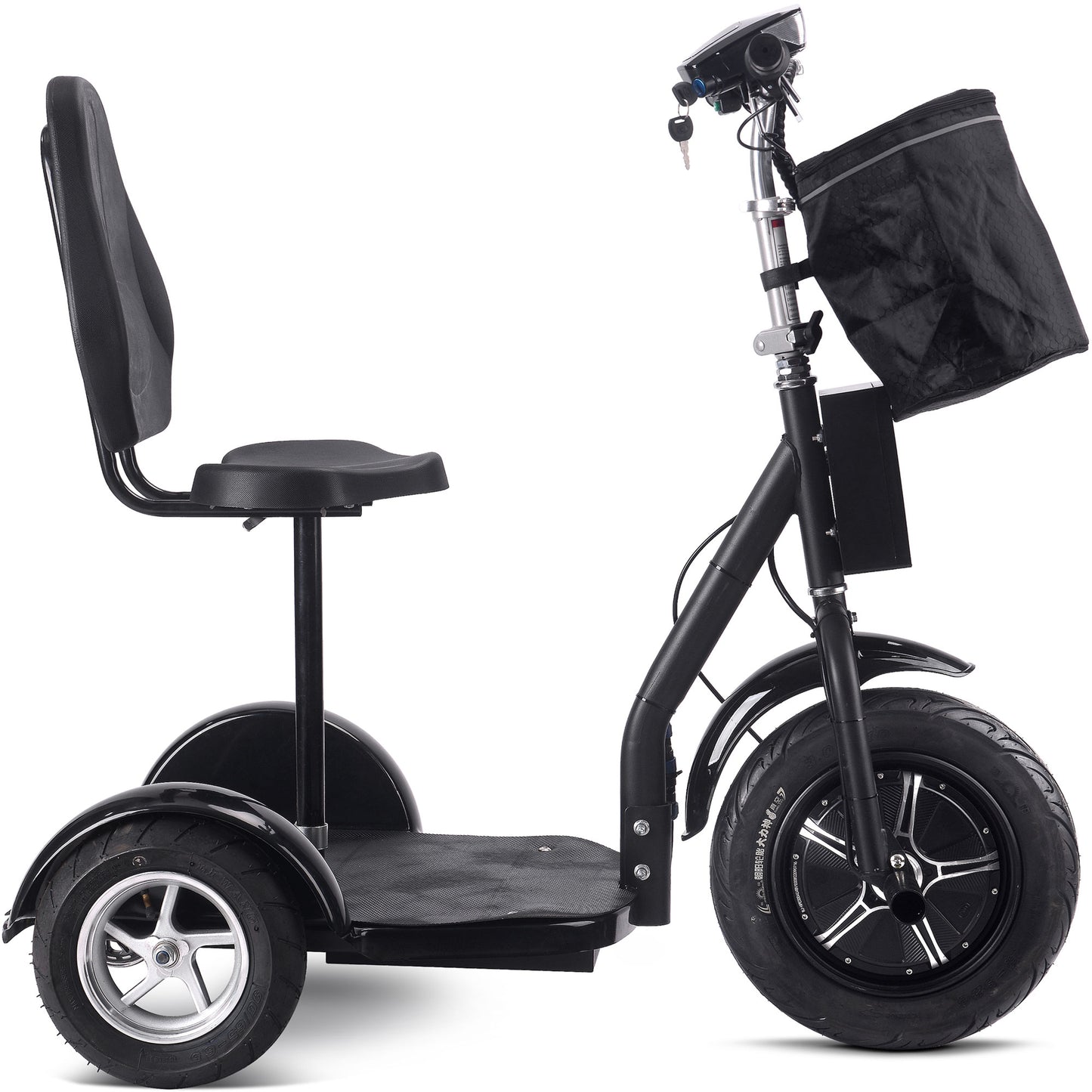 Electric Trike 48v 1000w Lithium Black