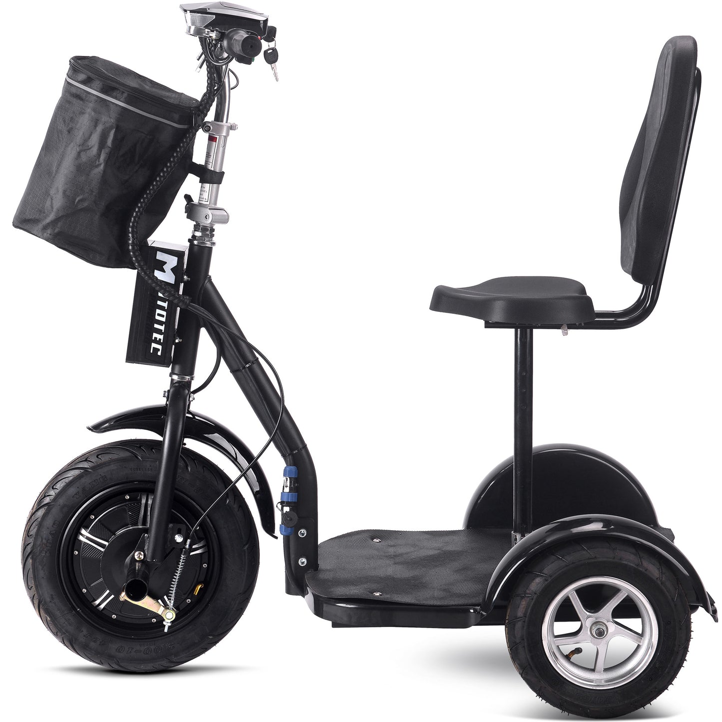 Electric Trike 48v 1000w Lithium Black