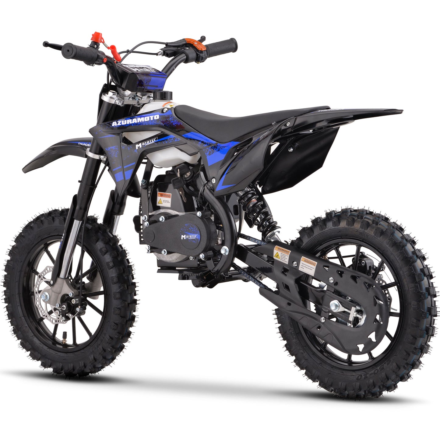 Thunder 50cc 2-Stroke Kids Gas Dirt Bike Blue