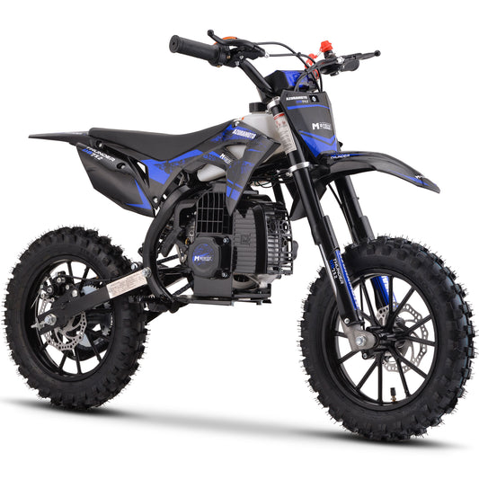 Thunder 50cc 2-Stroke Kids Gas Dirt Bike Blue
