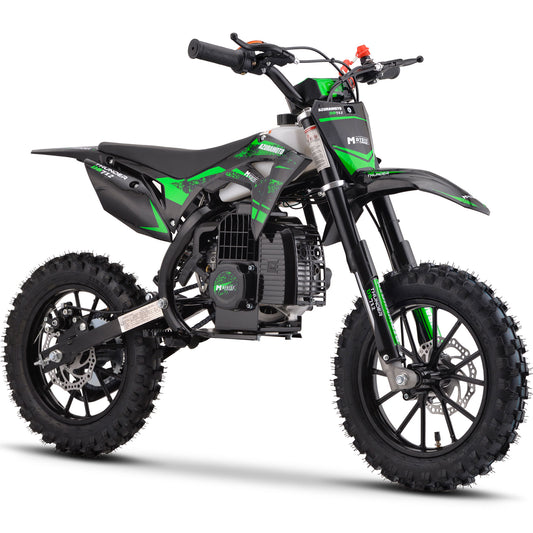 Thunder 50cc 2-Stroke Kids Gas Dirt Bike Green