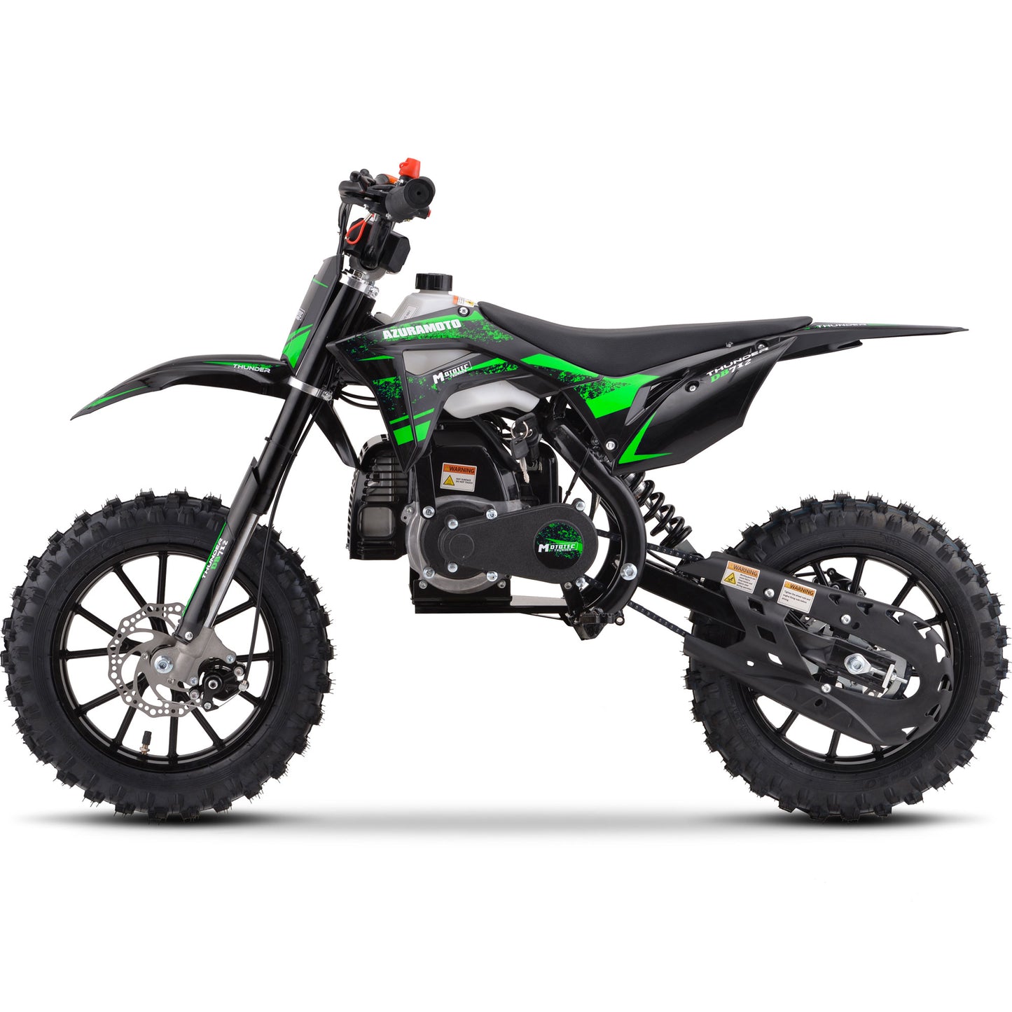 Thunder 50cc 2-Stroke Kids Gas Dirt Bike Green