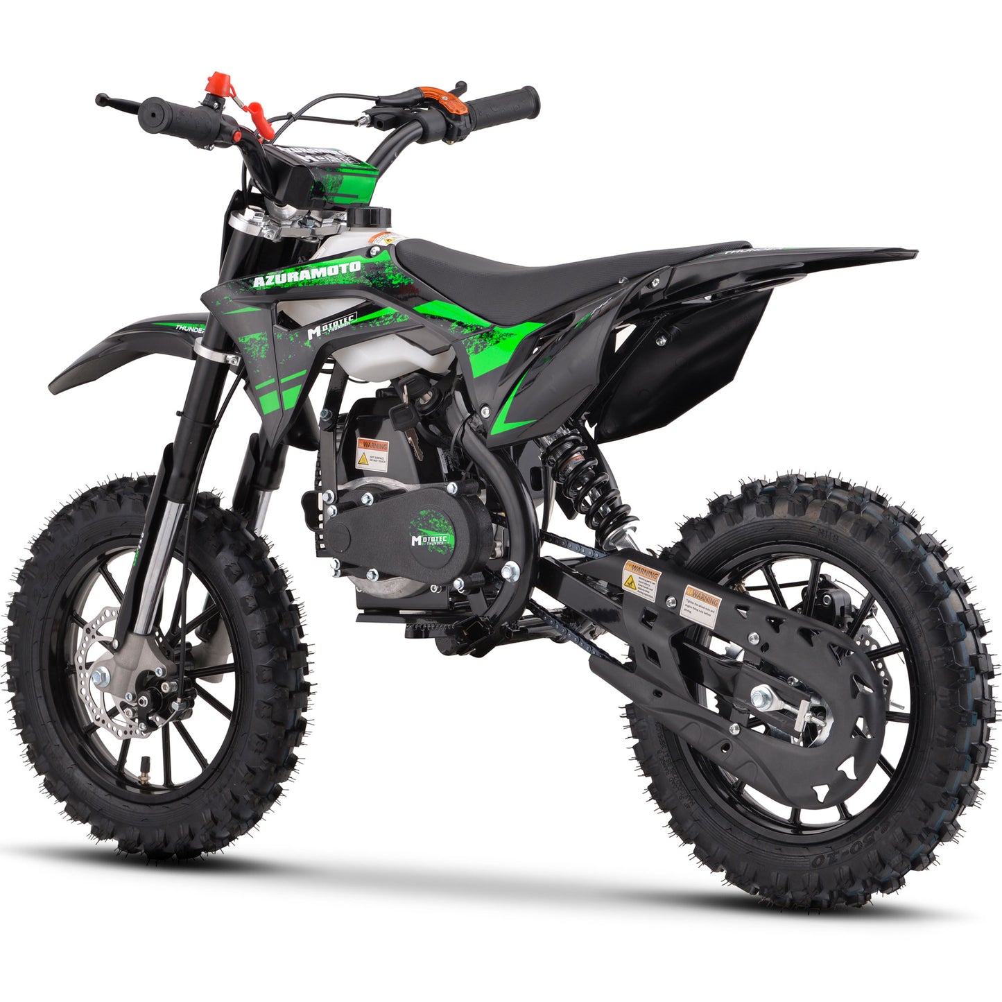 Thunder 50cc 2-Stroke Kids Gas Dirt Bike Green