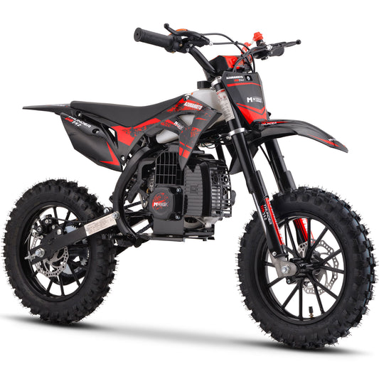 Thunder 50cc 2-Stroke Kids Gas Dirt Bike Red