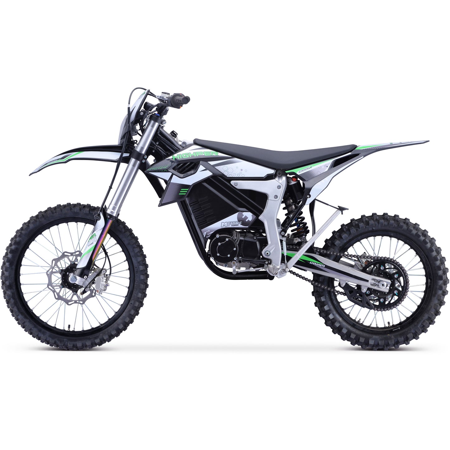Venom 72v 12000w 50ah Electric Dirt Bike White