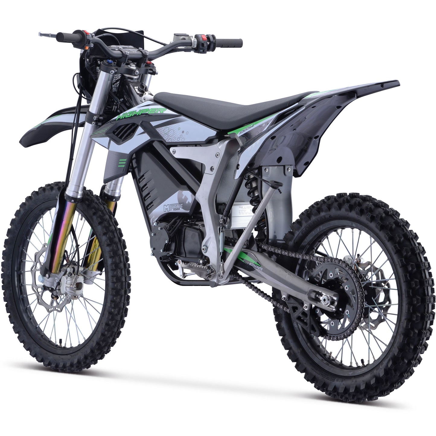 Venom 72v 12000w 50ah Electric Dirt Bike White