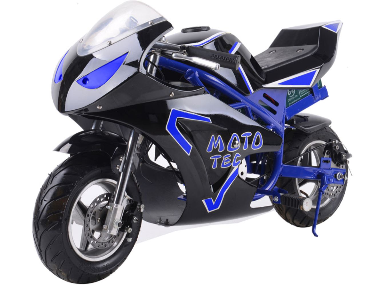 Electric Pocket Bike GT 36v 500w Blue