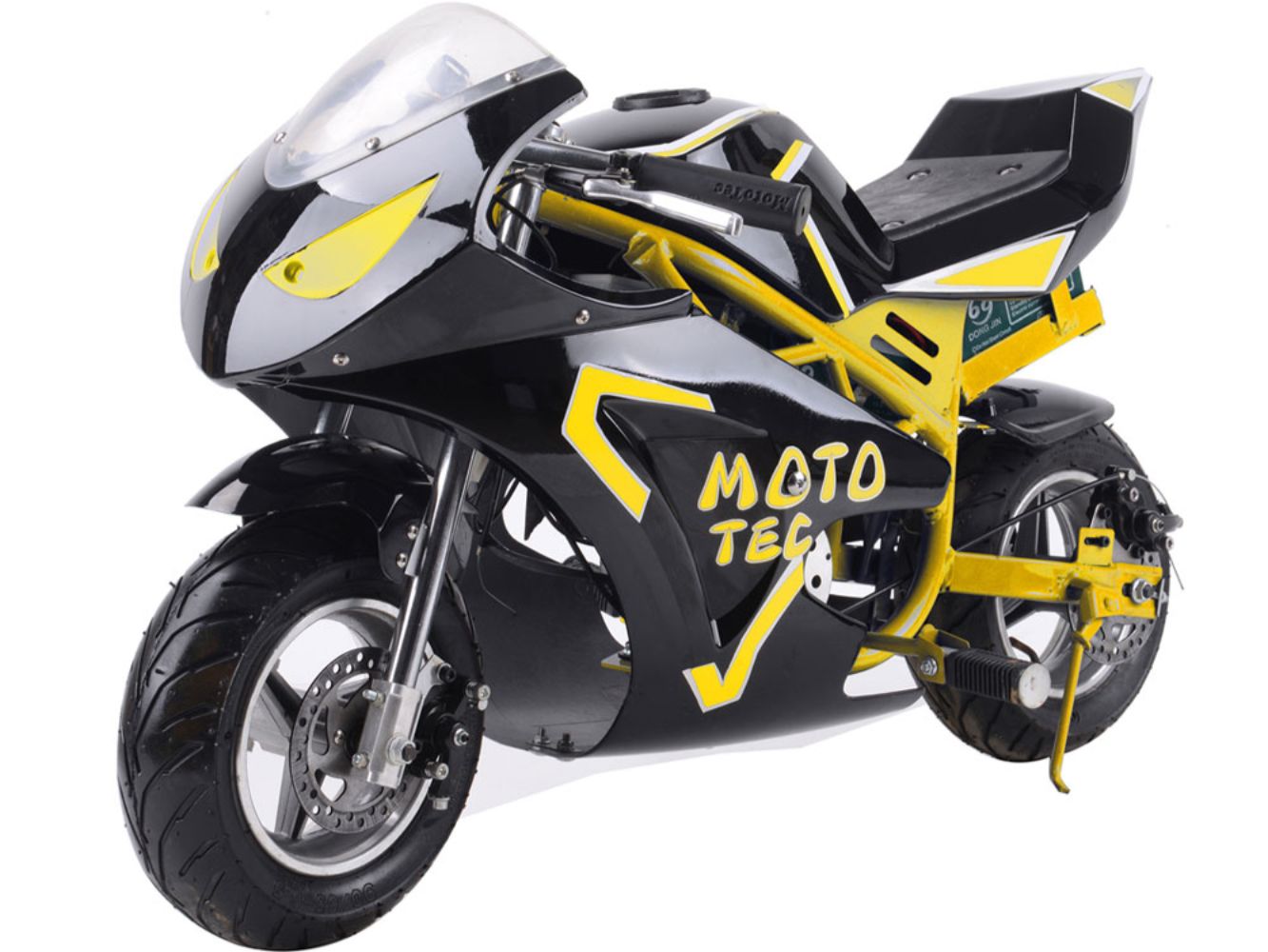 Electric Pocket Bike GT 36v 500w Yellow