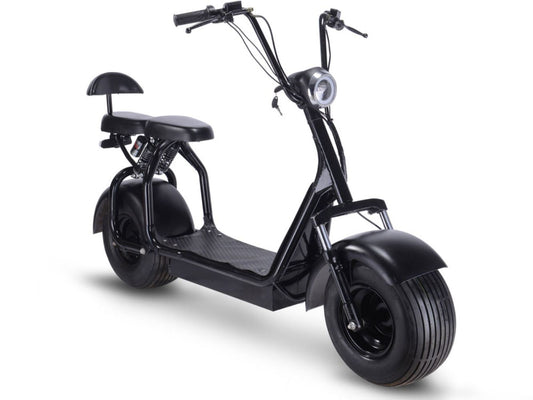 Knockout 60v 1000w Electric Scooter Black