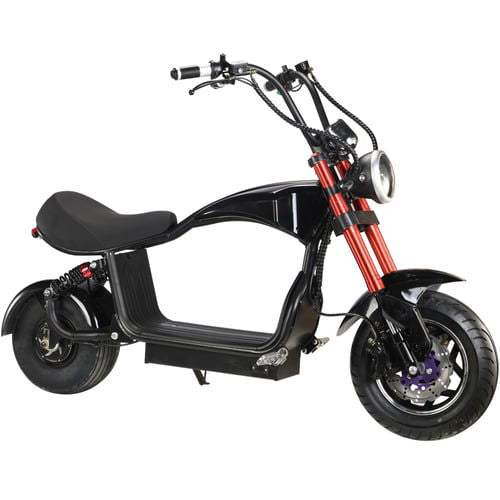 Mini Lowboy Electric Motorcycle, 48v 800w Lithium, LED Lights, Digital Speedometer