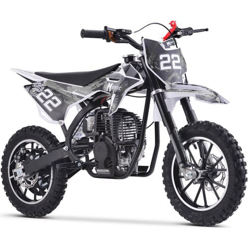 Demon Kids Gas Dirt Bike, 40cc 4-Stroke, Automatic 10/10 inch Wheels, Ages 8 and up