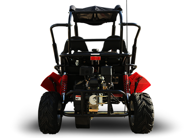 Interceptor Blazer 200R MID-Size Deluxe Go Kart, 7hp Torque Converter, Electric Start Reverse