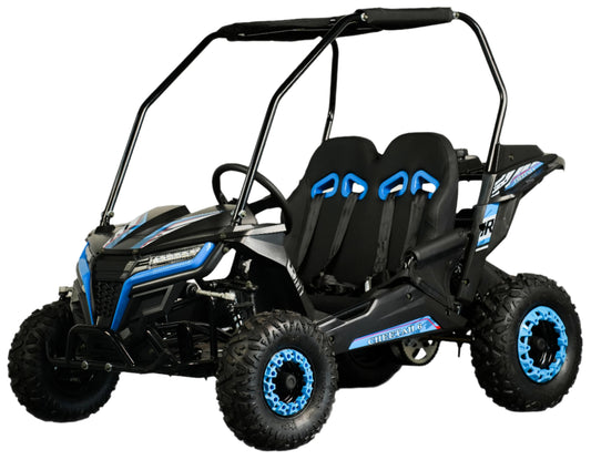 Interceptor Cheetah 6 Kids Deluxe Go Kart, 5.5hp Electric Start, Remote Start/Kill with Reverse
