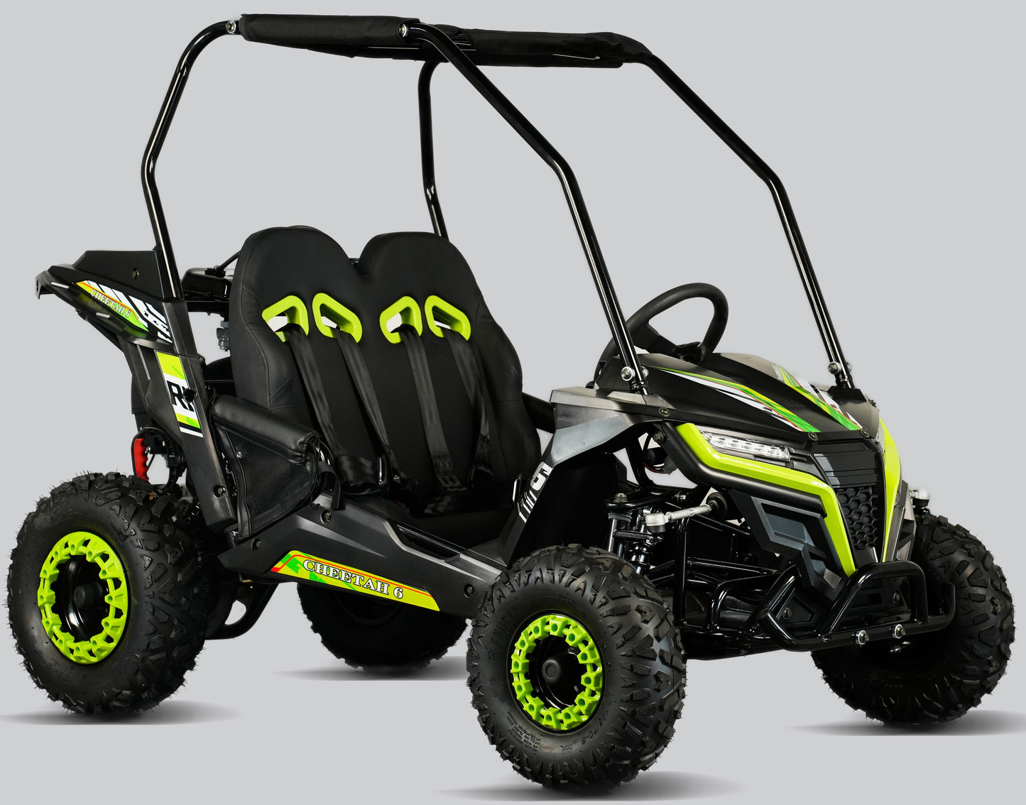 Interceptor Cheetah 6 Kids Deluxe Go Kart, 5.5hp Electric Start, Remote Start/Kill with Reverse