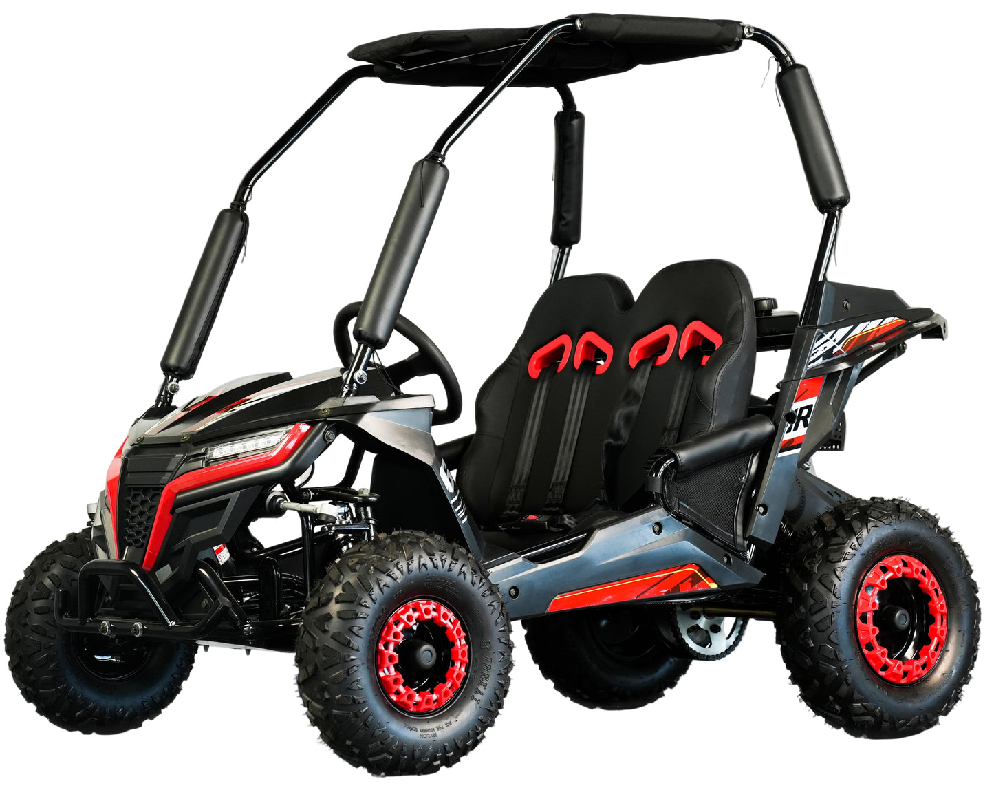 Interceptor Cheetah 6 Kids Deluxe Go Kart, 5.5hp Electric Start, Remote Start/Kill with Reverse