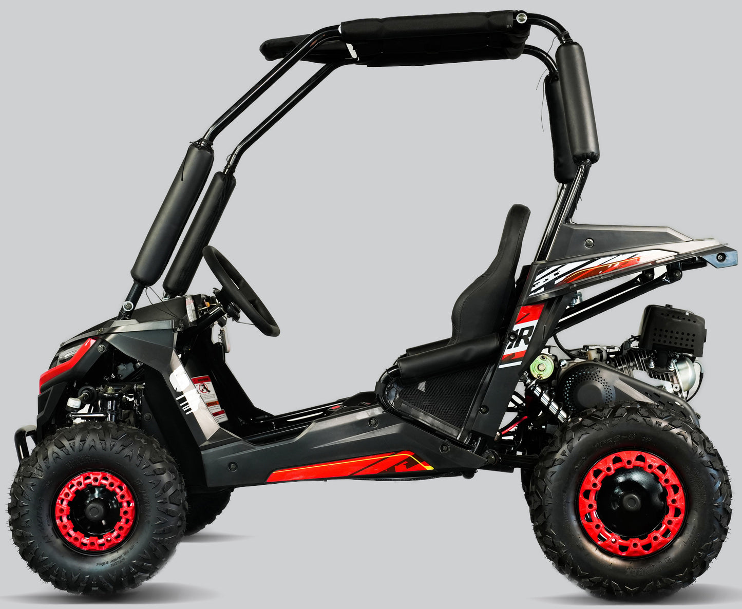 Interceptor Cheetah 6 Kids Deluxe Go Kart, 5.5hp Electric Start, Remote Start/Kill with Reverse
