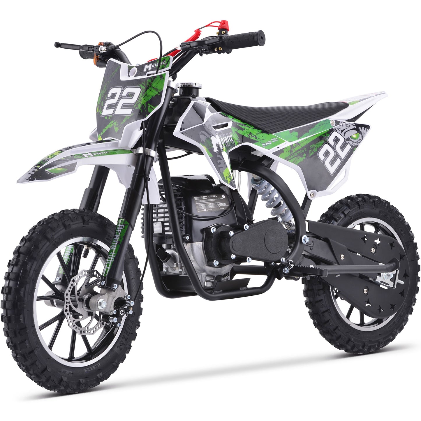 Demon 40cc 4-Stroke Kids Gas Dirt Bike Green