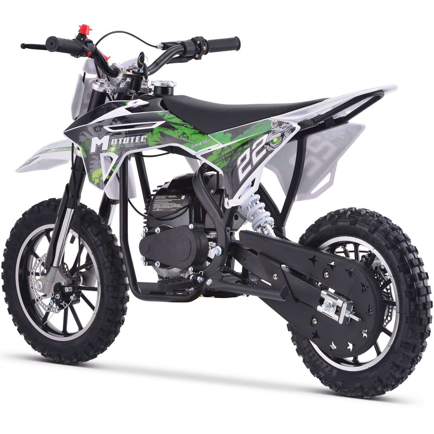 Demon 40cc 4-Stroke Kids Gas Dirt Bike Green