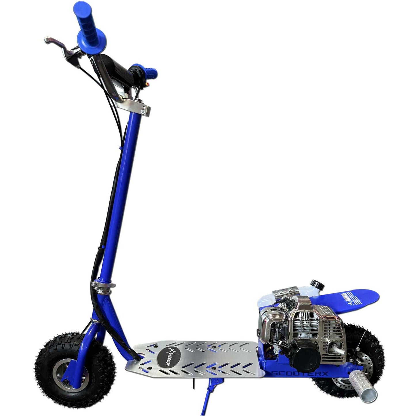 ScooterX Dirt Dog 49cc Scooter Blue