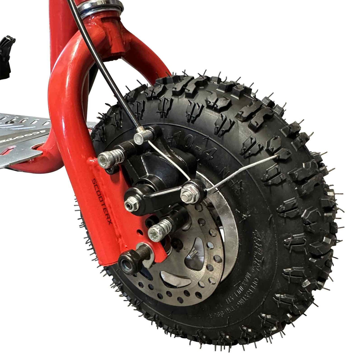 ScooterX Dirt Dog 49cc Scooter Red