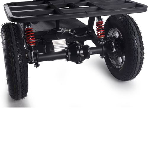 Electric Mobility Scooter 3-Wheeler Personal Transporter 1800w, Hydraulic Front Disc Brake, Full Suspension