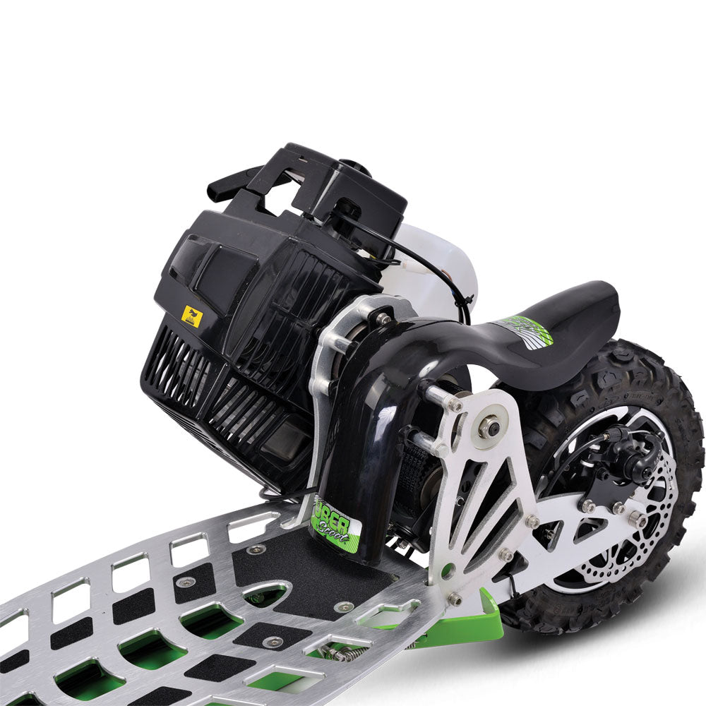 UberScoot 70x 2-Speed Gas Scooter Green