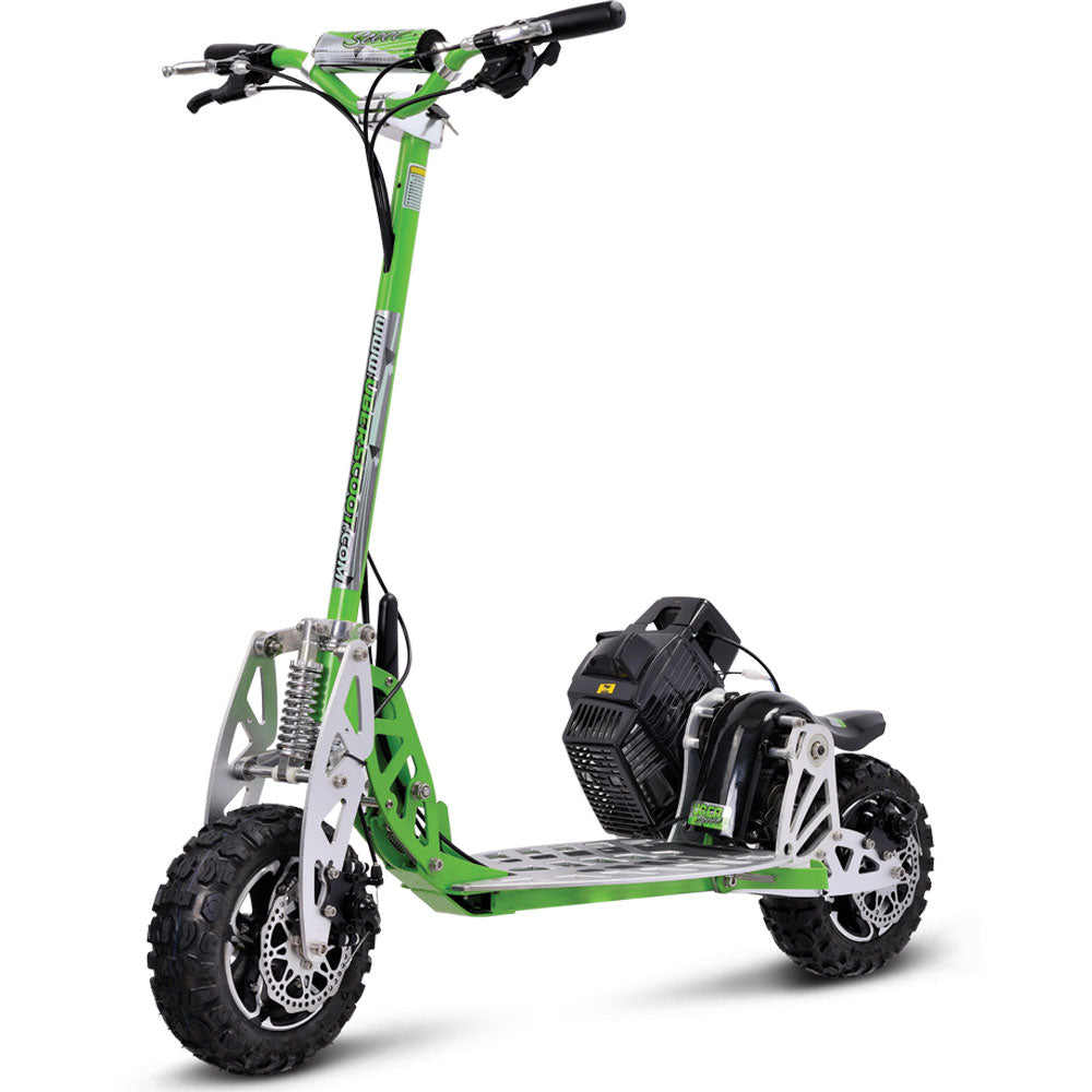 UberScoot 70x 2-Speed Gas Scooter Green