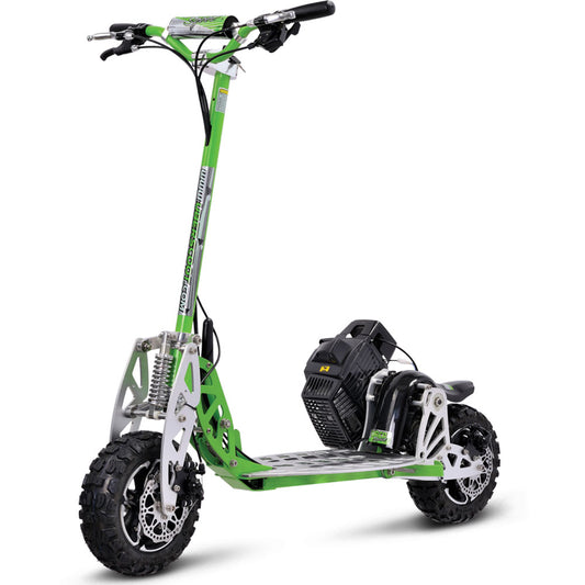 UberScoot 70x 2-Speed Gas Scooter Green