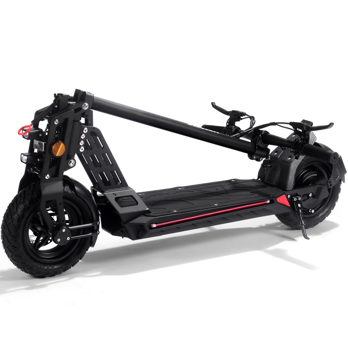 Free Ride 48v 600w Lithium Electric Scooter Black