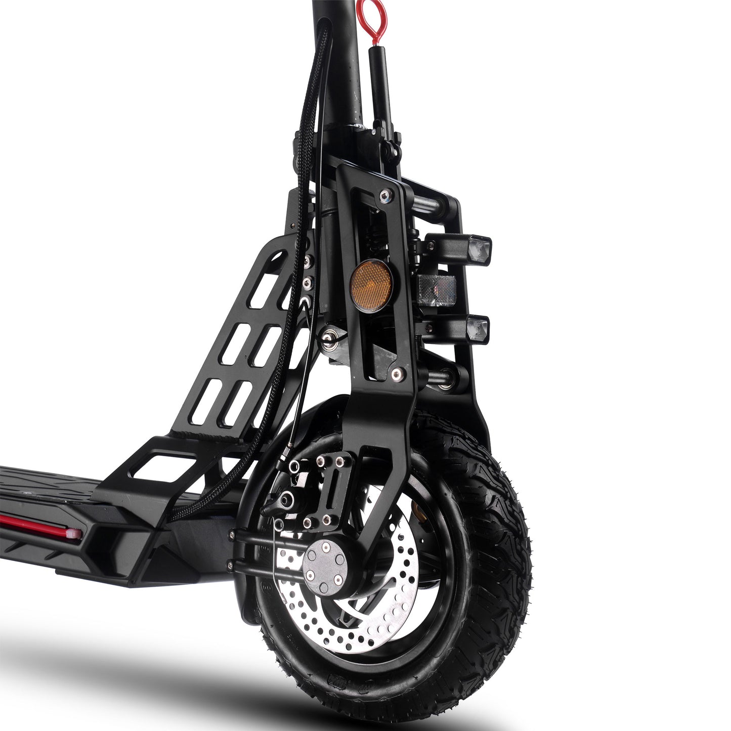 Free Ride 48v 600w Lithium Electric Scooter Black