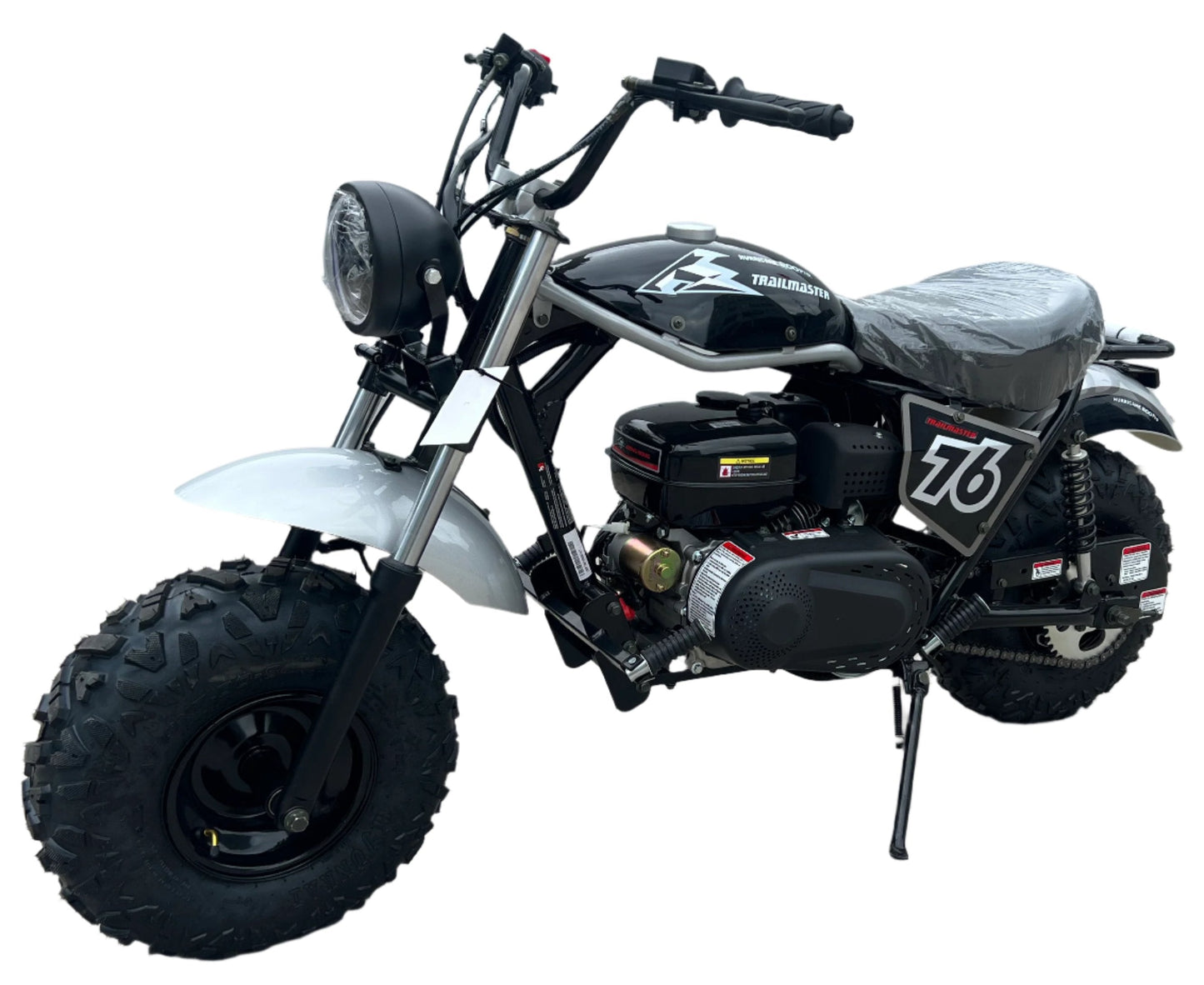 Interceptor 200X Pro Trail Bike, 196cc 6.5hp with Electric Start, Torque Converter, Dual Disc Brakes, Front & Rear Suspension, LED Headlight