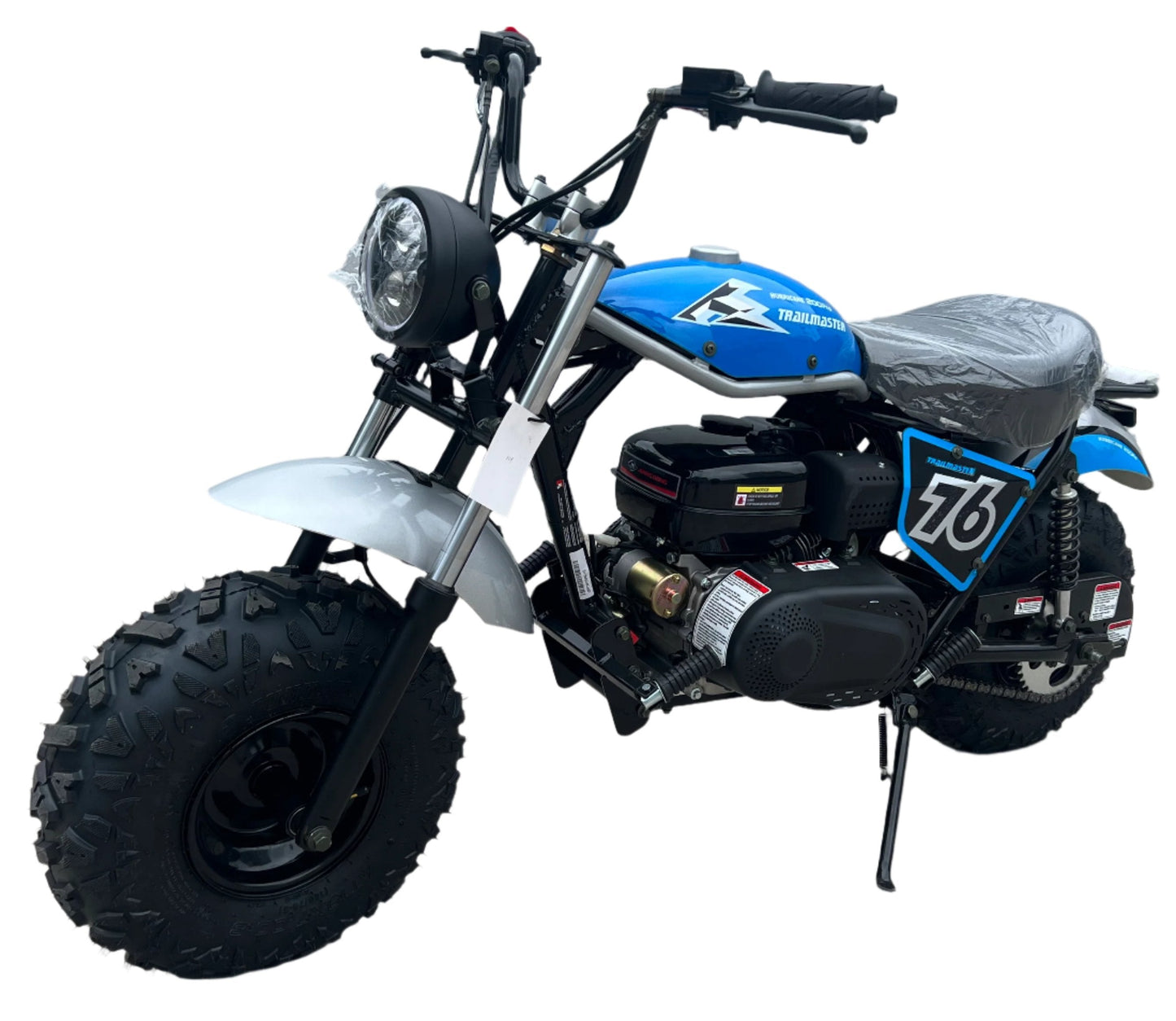 Interceptor 200X Pro Trail Bike, 196cc 6.5hp with Electric Start, Torque Converter, Dual Disc Brakes, Front & Rear Suspension, LED Headlight