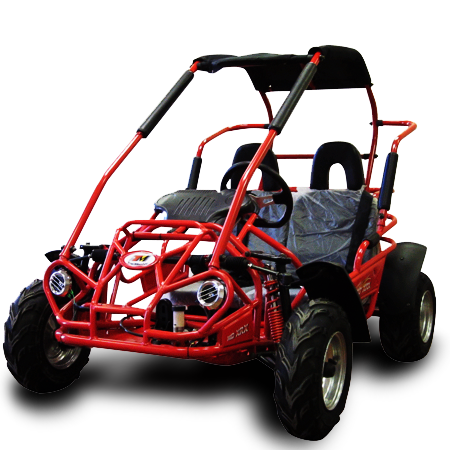 Interceptor MID XRX/R Mid-size Go Kart, 7hp Torque Converter, Electric Start with Reverse