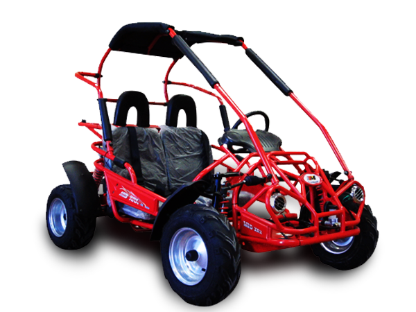 Interceptor MID XRX/R Mid-size Go Kart, 7hp Torque Converter, Electric Start with Reverse