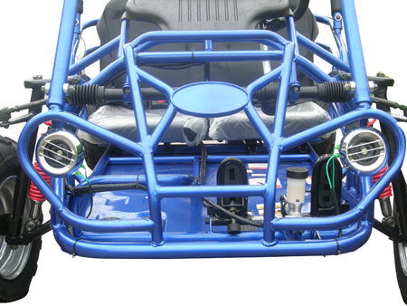 Interceptor MID XRX/R Mid-size Go Kart, 7hp Torque Converter, Electric Start with Reverse