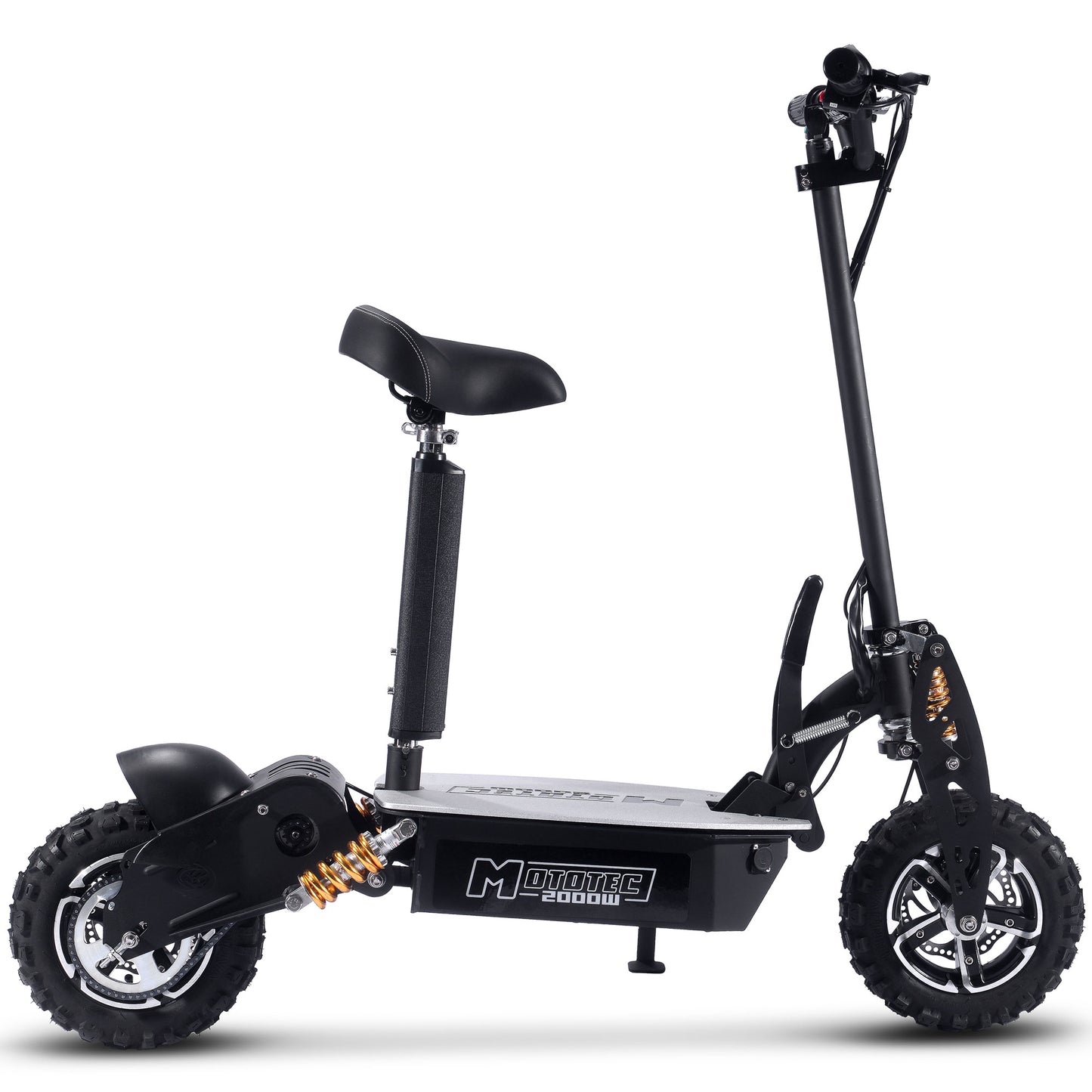 2000w 48v Electric Scooter Black
